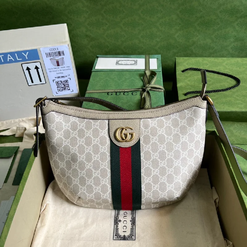 Gucci Ophidia GG Small Shoulder Bag Beige For Women. Women-s Bags 11.8in/30cm GG 598125 UULAT 9682