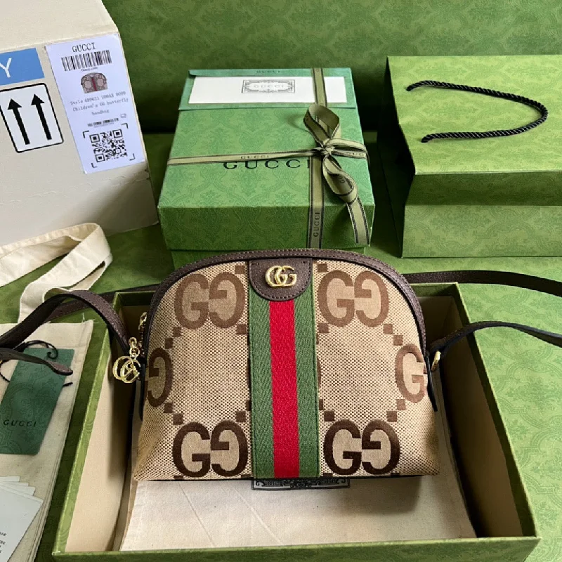 Gucci Ophidia Jumbo GG Small Shoulder Bag Brown For Women. Women-s Bags 9.3in/24cm GG ??499621 UKMIG 2570