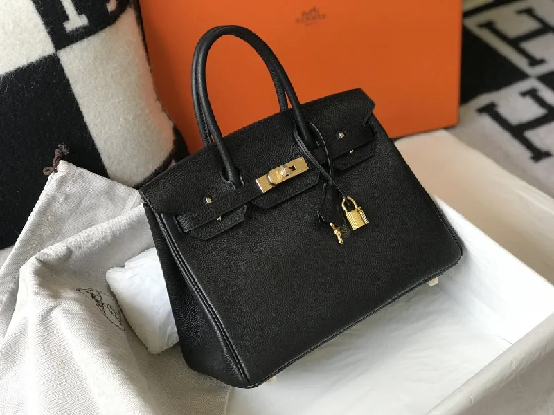 Hermes Birkin Black Togo Gold Hardware Bag For Women. Women-s Handbags. Shoulder Bags 30cm/12in