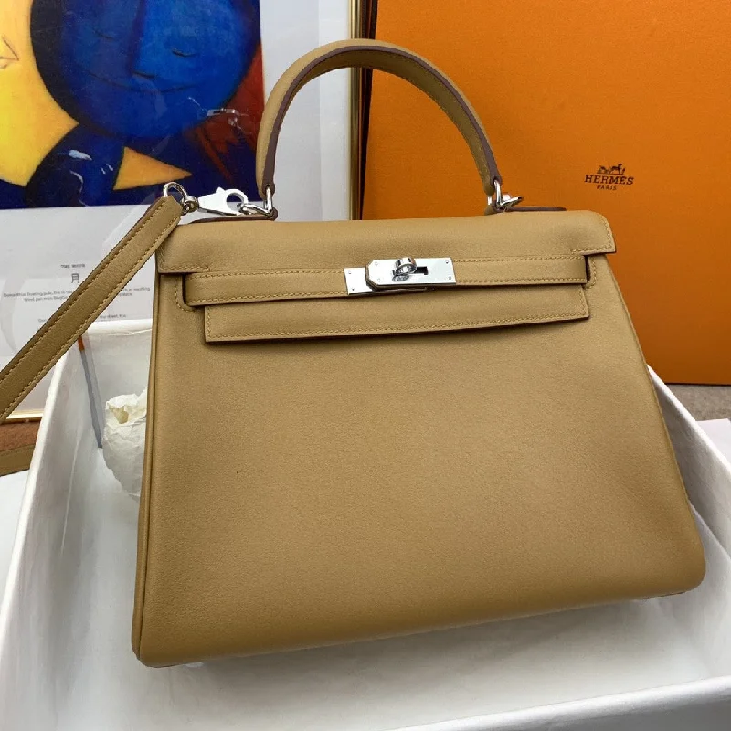 Hermes Kelly 28 Evercolor Gold Bag For Women. Women-s Handbags. Shoulder Bags 11in/28cm