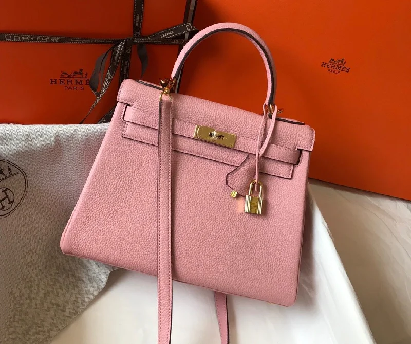 Hermes Kelly 28cm Bubblegum Pink Togo Bag For Women. Women-s Handbags. Shoulder Bags 11in/28cm