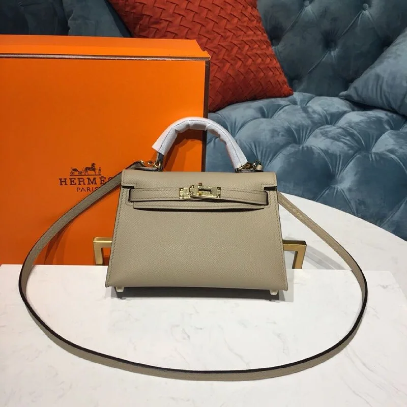 Hermes Mini Kelly Trench For Women Gold Toned Hardware 7.5in/19cm