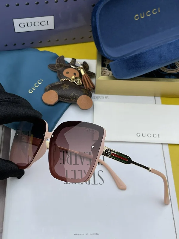 Gucci Rectangular Frame Sunglasses