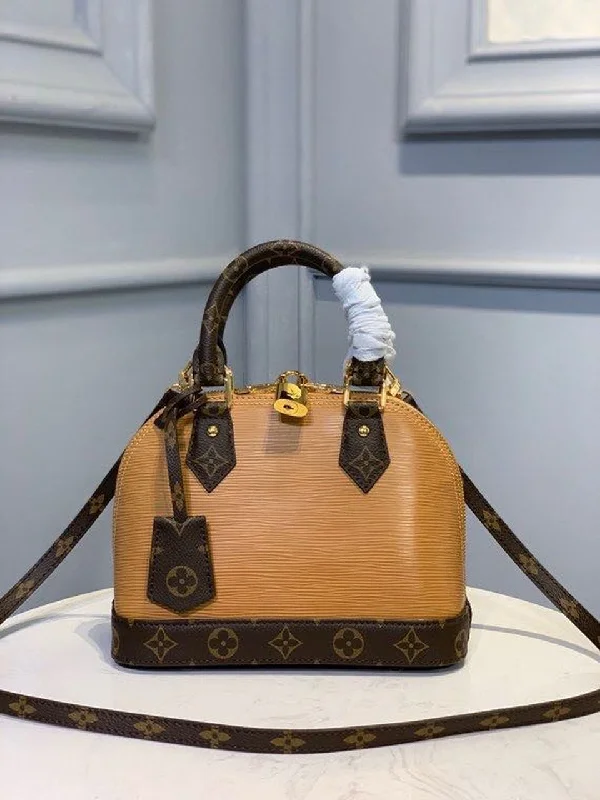 Louis Vuitton Alma BB Epi/Monogram Canvas Caramel For Women. Women-s Handbags. Shoulder And Crossbody Bags 9.8in/25cm LV