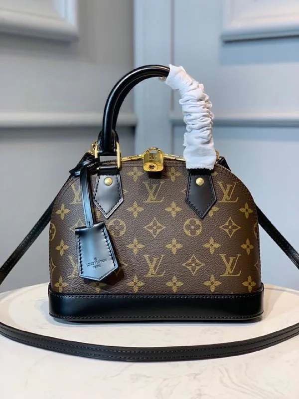 Louis Vuitton Alma BB Monogram Canvas For Women. Women-s Handbags. Shoulder And Crossbody Bags 9.8in/24cm LV M53152