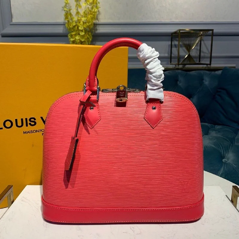 Louis Vuitton Alma PM Epi Hot Pink For Women. Women-s Handbags. Shoulder And Crossbody Bags 12.6in/32cm LV