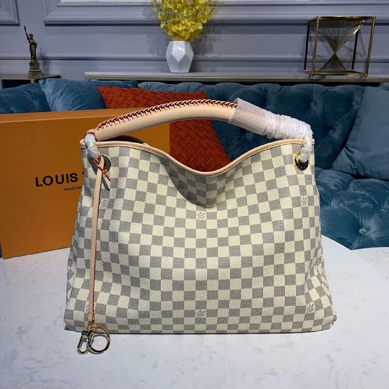 Louis Vuitton Artsy MM Damier Azur Canvas For Women. Women-s Handbags 16.1in/41cm LV N40253