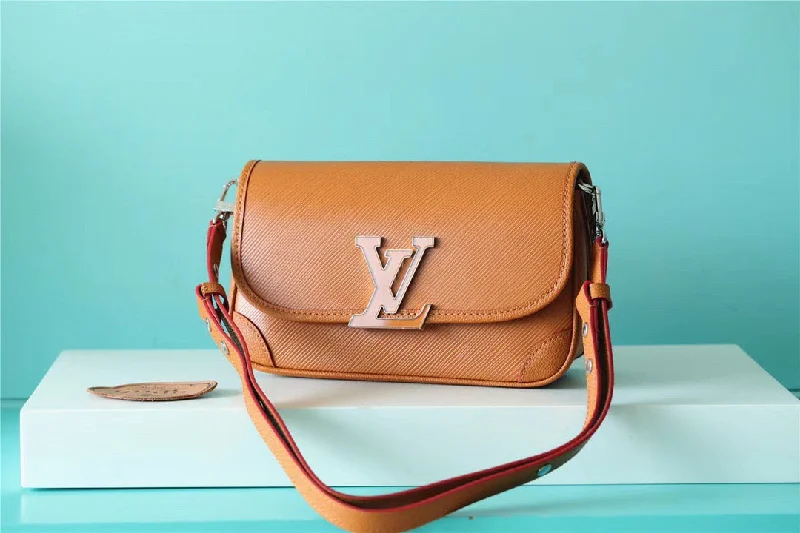 Louis Vuitton Buci Epi Gold Miel Brown For Women. Women-s Handbags. Shoulder And Crossbody Bags 24.5cm/9.6in LV M59459