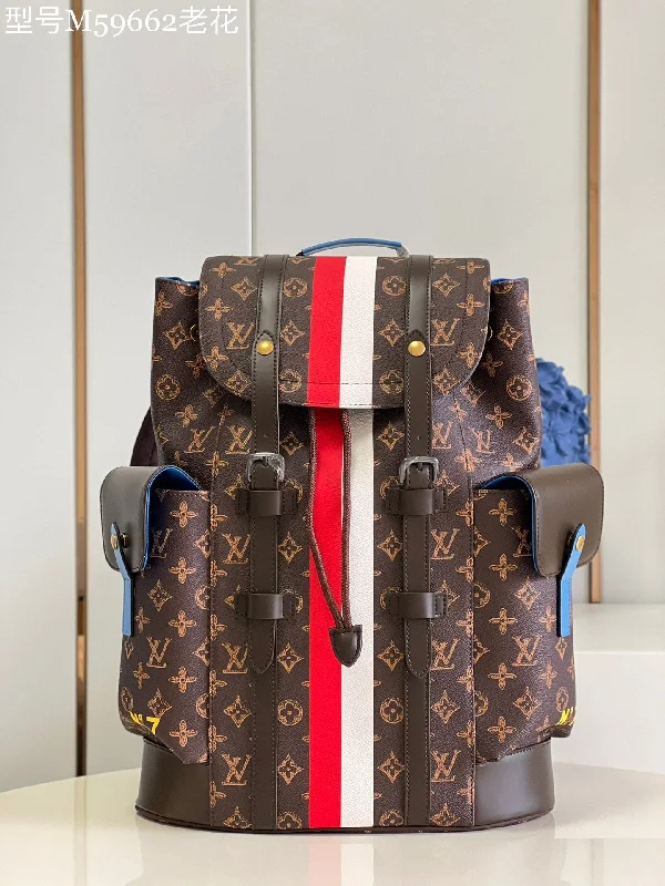 Louis Vuitton Christopher MM Monogram For Men. Men-s Bags. Men-s Backpacks 17.3in/44cm LV M59662