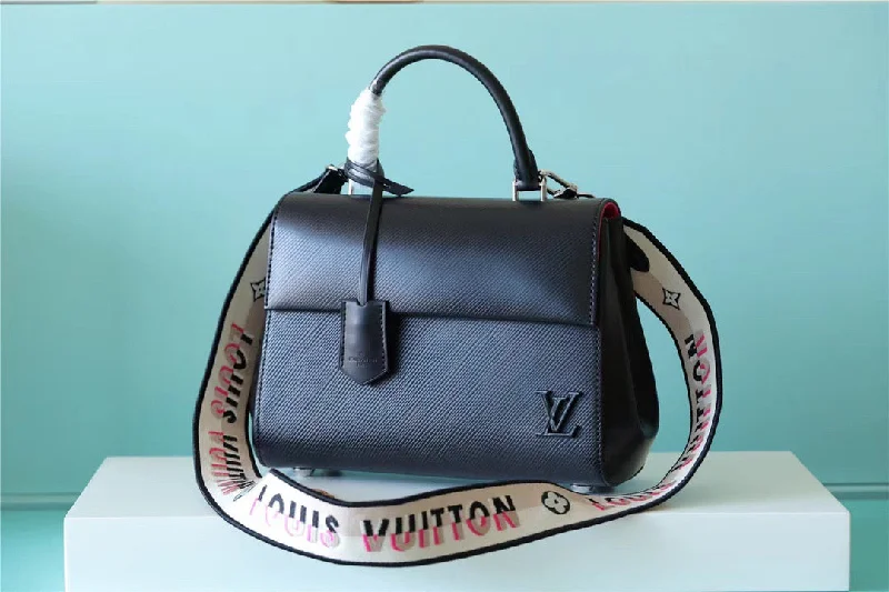 Louis Vuitton Cluny Mini Epi Black For Women. Women-s Handbags. Shoulder And Crossbody Bags 28cm/11in LV