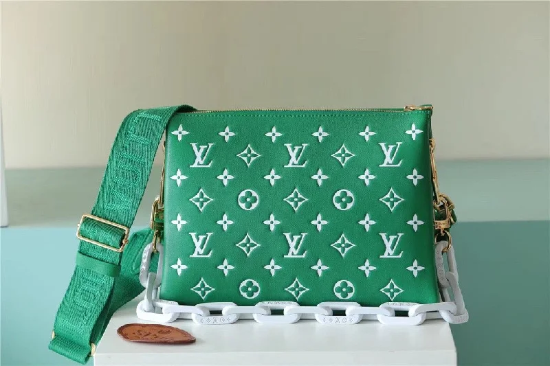 Louis Vuitton Coussin PM Bag Monogram For Women Green 10.2in/26cm LV M20760