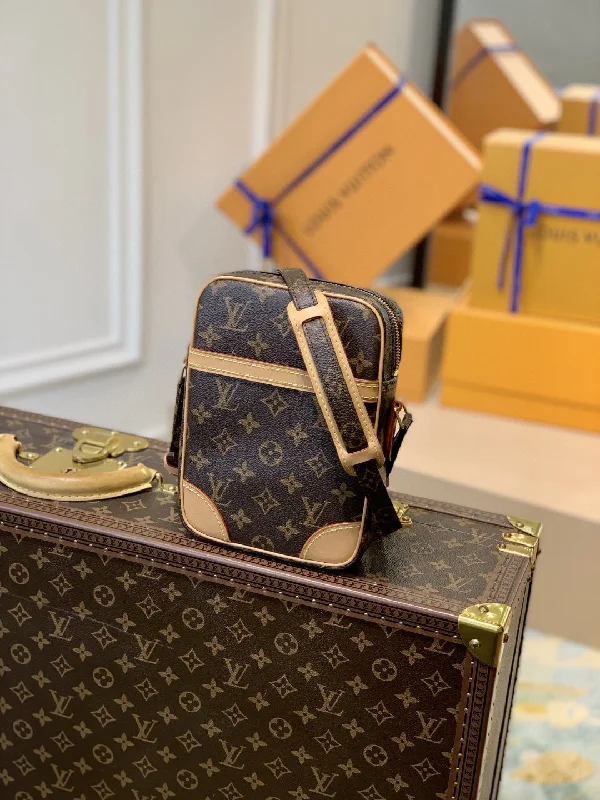 Louis Vuitton Danube Monogram Canvas For Women. Women-s Bags. Shoulder Bags 8.3in/21cm LV M45266