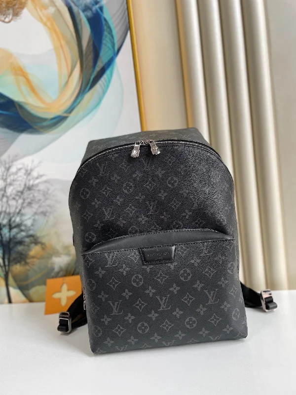 Louis Vuitton Discovery Backpack PM Monogram Eclipse Canvas For Men. Men-s Bags 40cm LV M43186