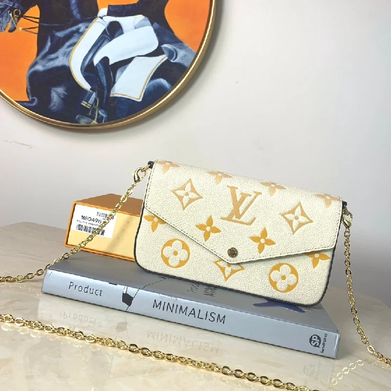 Louis Vuitton Empreinte Pochette Monogram White For Women. Women-s Bags. Shoulder And Crossbody Bags 8.3in/21cm LV