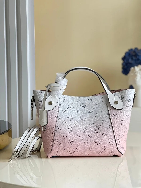 Louis Vuitton Hina PM Bucket Bag Gradient Pink For Women. Women-s Handbags. Shoulder And Crossbody Bags 9in/23cm LV M57858