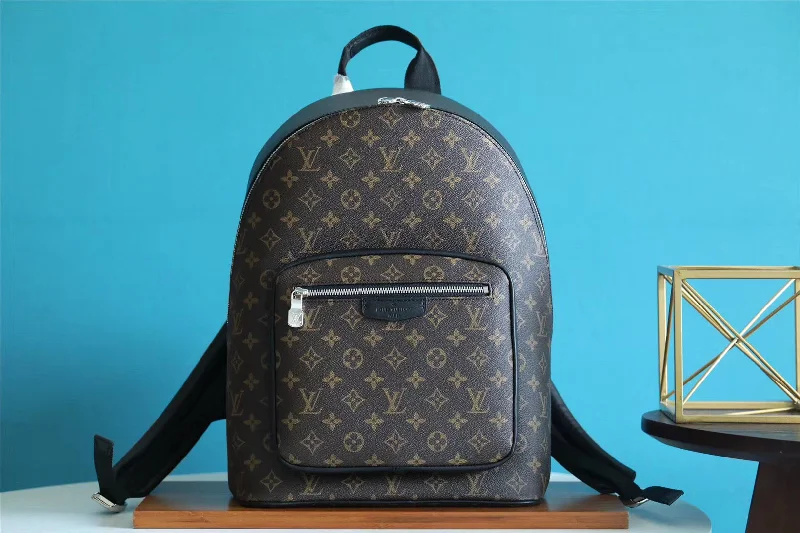 Louis Vuitton Josh Backpack Monogram Macassar For Men. Men-s Bags. Men-s Backpack 15.7in/40cm LV M45349