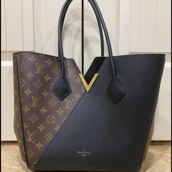 Louis Vuitton Kimono Tote Bag 25cm Monogram Canvas Spring/Summer Collection M41856. Noir