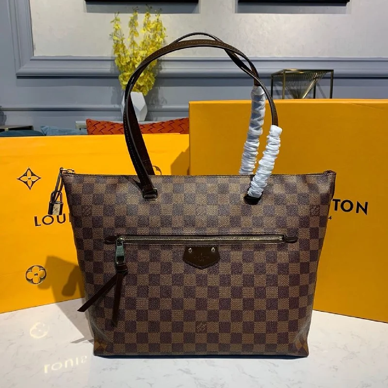 Louis Vuitton Lena MM Damier Ebene Canvas For Women. Women-s Handbag. Shoulder Bags 13in/33cm LV N41013