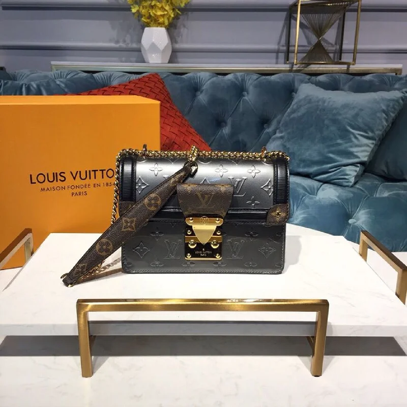 Louis Vuitton LV Wynwood Chain Bag Monogram Vernis. Epi And Monogram Canvas For Women. Women-s Bags. Shoulder And Crossbody Bags 8.3in/21cm LV M90516