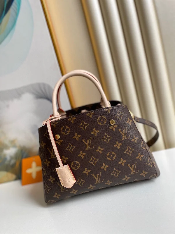 Louis Vuitton Montaigne BB Monogram Canvas For Women. Women-s Handbags. Shoulder And Crossbody Bags 11.4in/29cm LV M41055