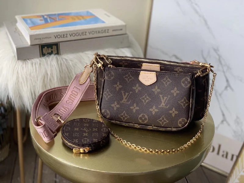 Louis Vuitton Multi Pochette Accessoires Monogram Canvas For Women. Women-s Handbags. Shoulder And Crossbody Bags 24cm LV M44840