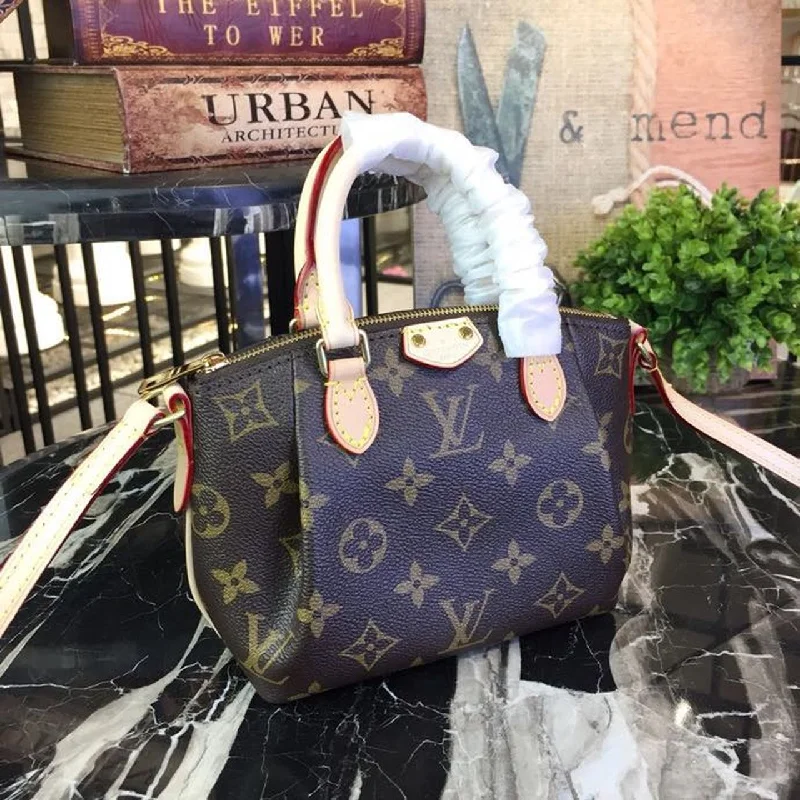 Louis Vuitton Nano Turenne Monogram Canvas For Women. Women-s Handbags. Shoulder And Crossbody Bags 6.7in/17cm LV M61253