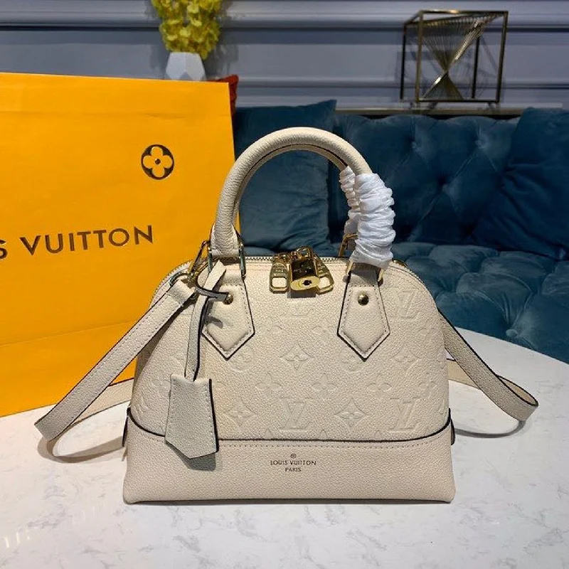 Louis Vuitton Neo Alma BB Monogram Empreinte Creme For Women. Women-s Handbags. Shoulder And Crossbody Bags 9.8in/25cm LV M44858