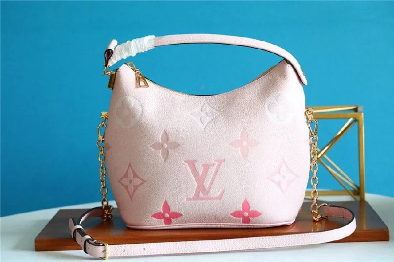 Louis Vuitton Neverfull MM Monogram Canvas Rose Pink For Women. Women-s Handbags. Shoulder and Crossbody Bags 9.4in/24cm LV