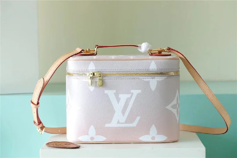 Louis Vuitton Nice BB Monogram Light Pink For Women. Women-s Bags. Shoulder And Crossbody Bags 9.4in/24cm LV