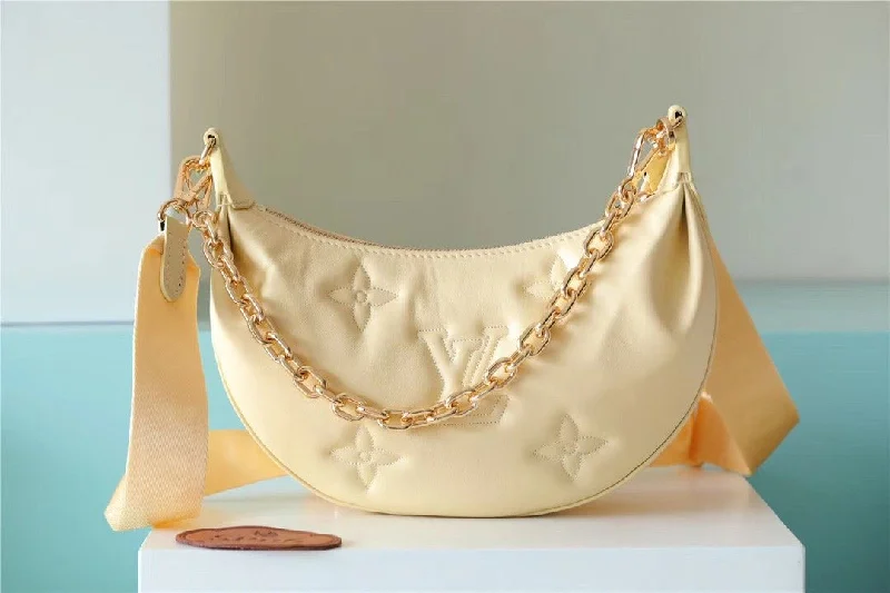 Louis Vuitton Over The Moon Bag Handbags For Women In Banana Yellow 10.8in/28cm LV M59823