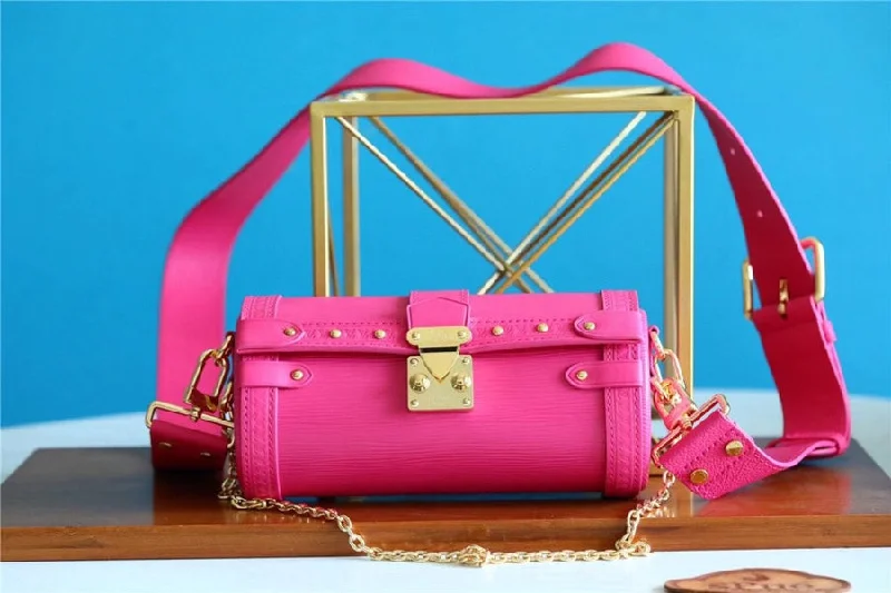 Louis Vuitton Papillon Trunk Epi Pink For Women. Women-s Bags. Shoulder And Crossbody Bags 7.5in/19cm LV