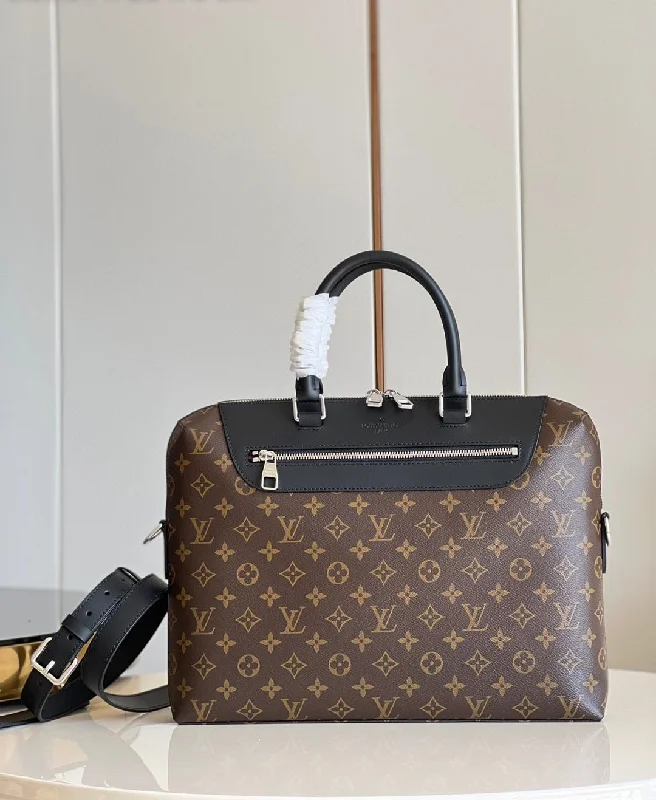 Louis Vuitton Porte Documents Jour Business Bag Monogram For Men. Men-s Bags. Shoulder And Crossbody Bags 14.6in/37cm LV