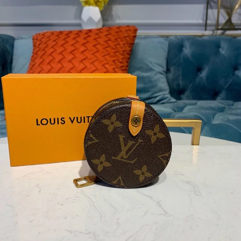 Louis Vuitton Round Case Monogram Canvas By Virgil Abloh For Women. Women-s Bags 3.1in/8cm LV M68524