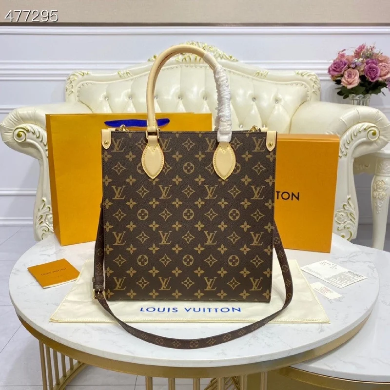 Louis Vuitton Sac Plat PM Monogram Canvas For Women. Women-s Handbags. Shoulder And Crossbody Bags 11.8in/30cm LV M45848