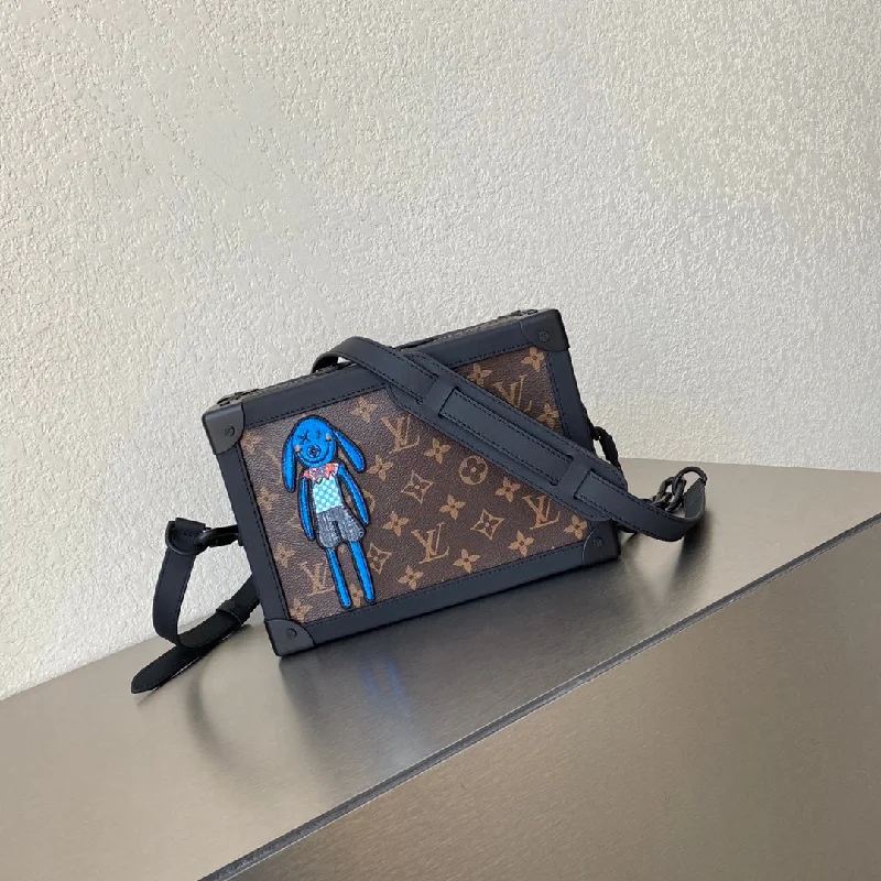 Louis Vuitton Soft Trunk Monogram Canvas For Men. Men-s Bags. Shoulder And Crossbody Bags 9.8in/25cm LV M45619