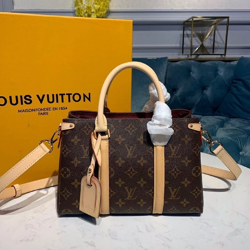 Louis Vuitton Soufflot BB Monogram Canvas For Women. Women-s Handbags. Shoulder And Crossbody Bags 11.4in/29cm LV M44815