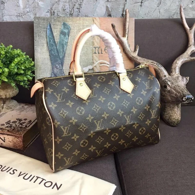 Louis Vuitton Speedy 30 Monogram Canvas For Women. Women-s Handbags 11.8in/30cm LV M41108