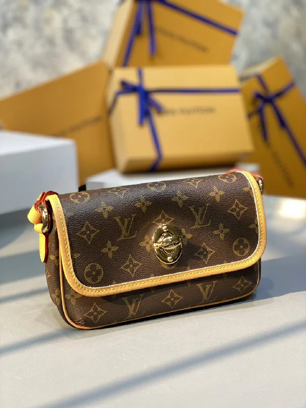 Louis Vuitton Tikal PM Monogram Canvas For Women. Women-s Handbags. Shoulder Bags 23cm LV M40078