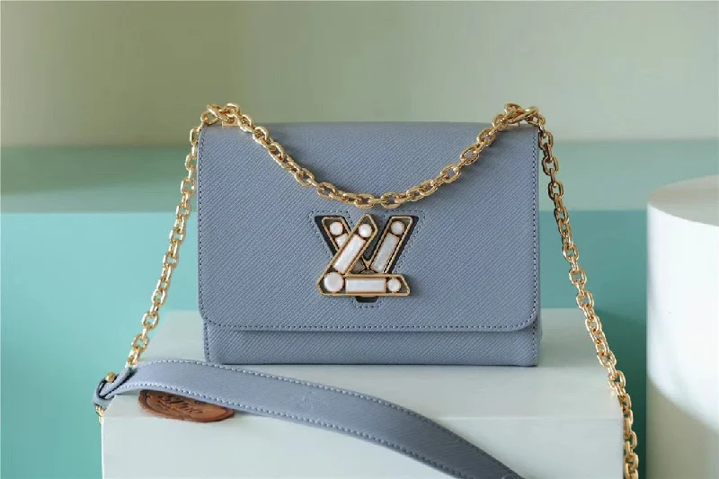 Louis Vuitton Twist MM Epi Light Purple For Women. Women-s Handbags. Shoulder And Crossbody Bags 9.1in/23cm LV