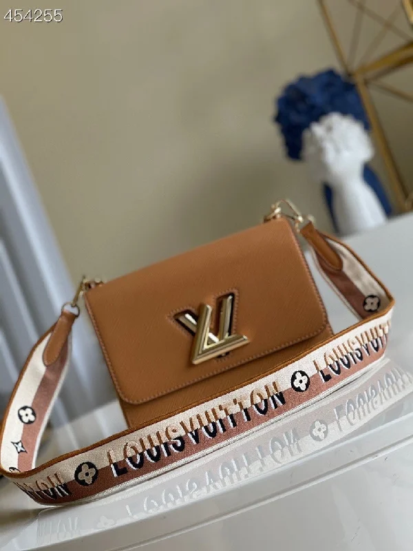 Louis Vuitton Twist MM Monogram Blossoms Honey Gold For Women. Women-s Handbag. Shoulder And Crossbody Bags 9.1in/23cm LV M57506