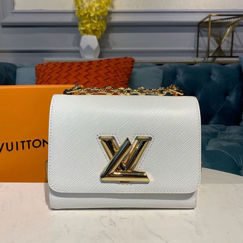 Louis Vuitton Twist PM Epi White For Women. Women-s Handbags. Shoulder And Crossbody Bags 7.5in/19cm LV M54278