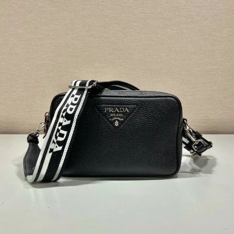 Prada Bag With Shoulder Strap Black For Women. Women-s Bags 8.6in/22cm 1BH082_2DKV_F0002_V_3OM