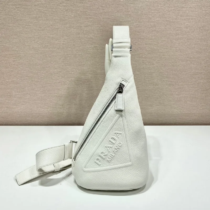 Prada Cross Bag White For Women. Women-s Bags 12.6in/32cm 2VZ098_2BBE_F0K74_V_OLO