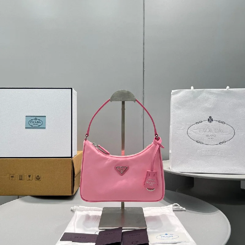 Prada Re-Nylon Re-Edition 2000 Mini-Bag Pink For Women. Women-s Bags 8.6in/22cm 1NE515_RDH0_F0E18