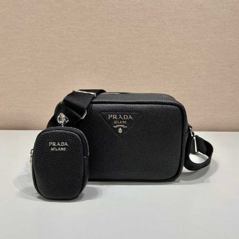 Prada Shoulder Bag Black For Women. Women-s Bags 8.6in/22cm 1BH182_2DKV_F0002_V_N9O