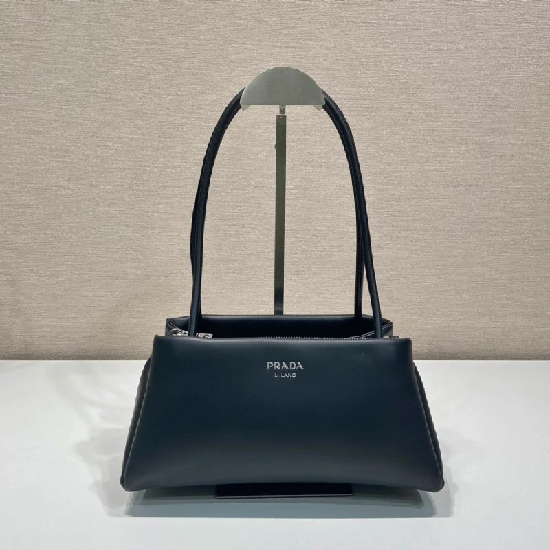 Prada Small Bag Black For Women. Women-s Bags 9.8in/25cm 1BA368_2DDJ_F0002_V_OOO